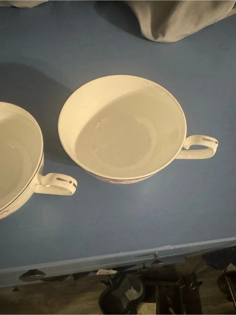 Teavana Floral Bone China Teacups - Set of 3